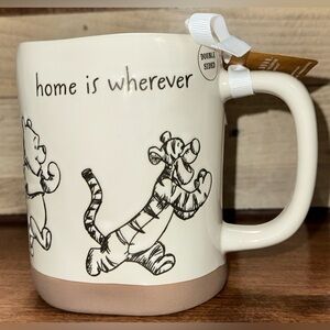 Cute 🥰 RAE DUNN Disney Winnie The Pooh HOME IS WHEREVER THERE IS HUNNY Mug
